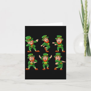 Tarjeta Duetende duendes del día de San Patricio divertido