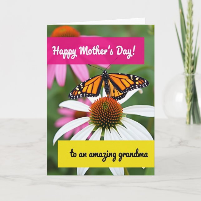 Tarjeta Dulce de Abuela Increíble (Anverso)
