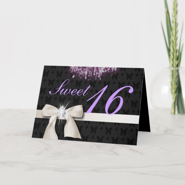 Tarjeta Dulce de diamante blanco 16 (Anverso)