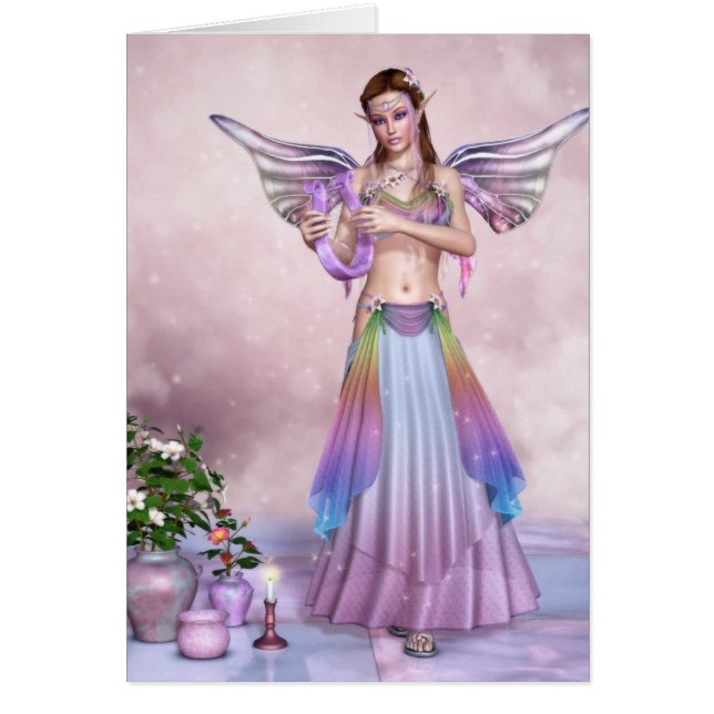 Tarjeta dulce del saludo/de nota de Sarenity (Frente)