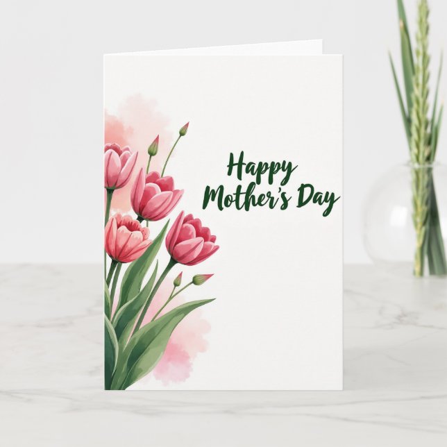Tarjeta Dulce Día de la Madre (Anverso)