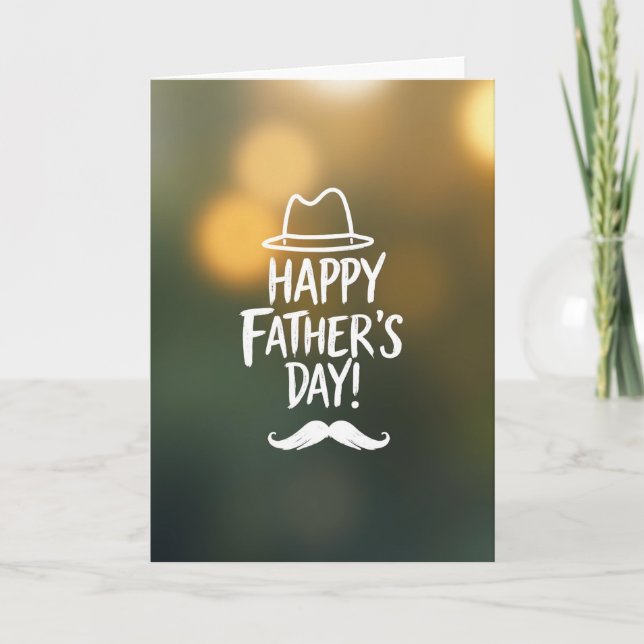 Tarjeta Dulce Día del Padre Fedora (Anverso)