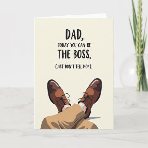 Tarjeta Dulce Día del Padre para los Pies