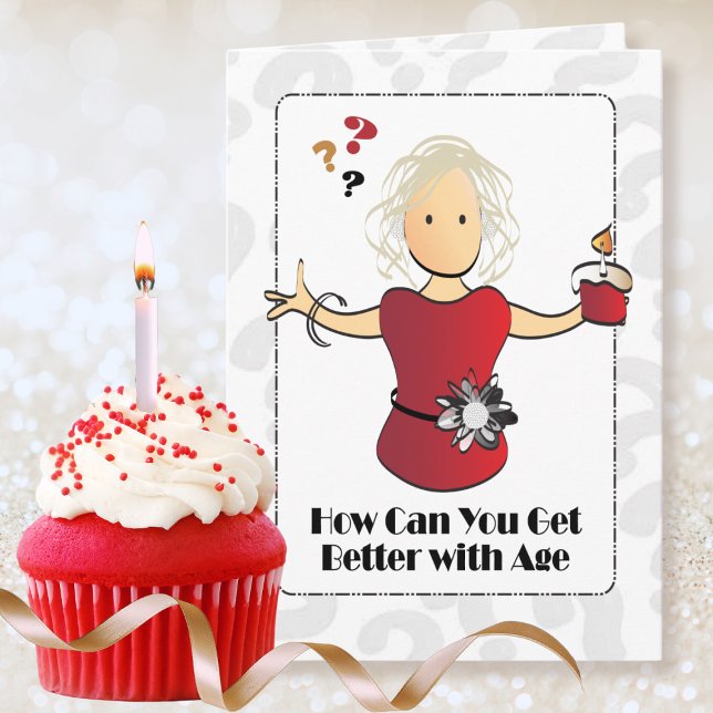 Tarjeta Dulce dulce 80 cumpleaños Personalizado humorístic (Subido por el creador)