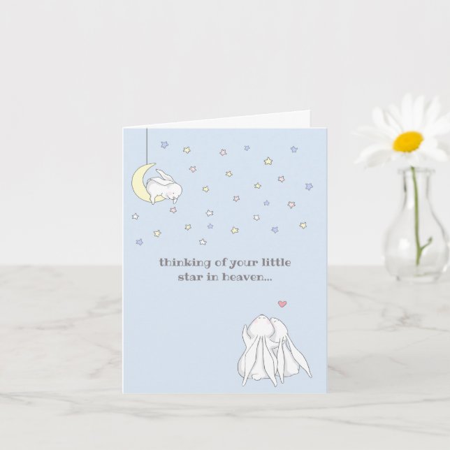 Tarjeta Dulce estrella en la pérdida del cielo de simpatía (Planta pequeña)