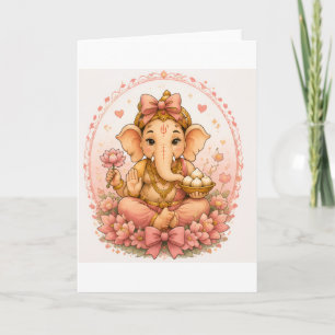 Tarjeta Dulce Ganesha Festival Ganesh Chaturthi