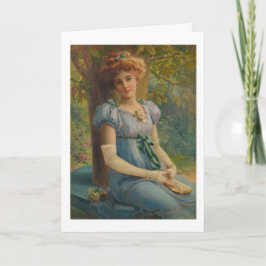 Tarjeta Dulce mirada de Emile Vernon Card