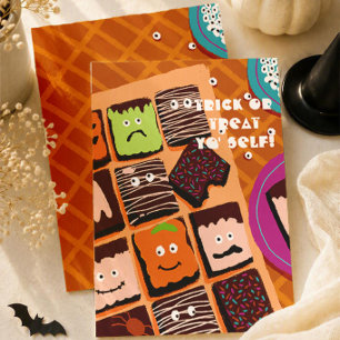Tarjeta Dulce Monstruo de Caramelo Fiesta de Halloween Tru