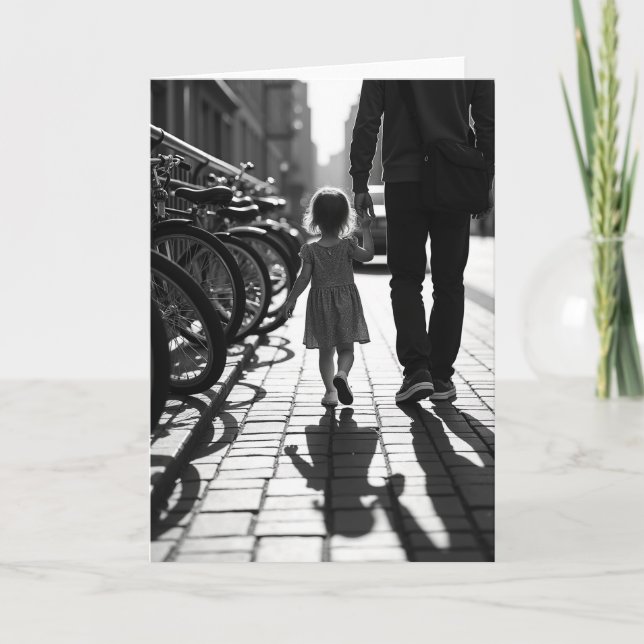 Tarjeta dulce para el pasillo del Día del Padre (Anverso)