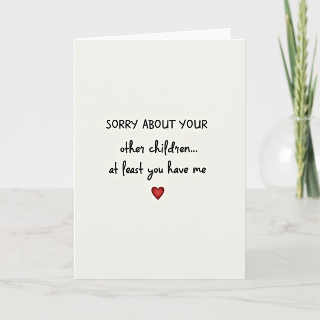 Tarjeta dulce para otros niños (Anverso)