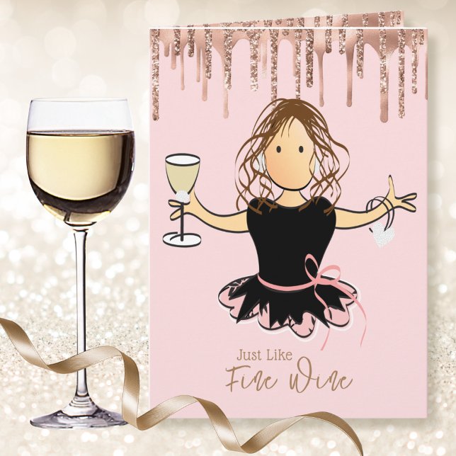 Tarjeta Dulce Personalizado Femenina Purpurina Cumpleaños (Subido por el creador)