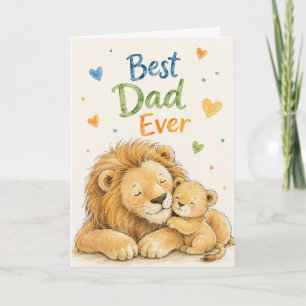 Tarjeta Dulce Saludo del Día del Padre