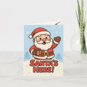 Tarjeta Dulce Santa Navidad