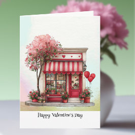 Tarjeta Dulce Tienda de San Valentín