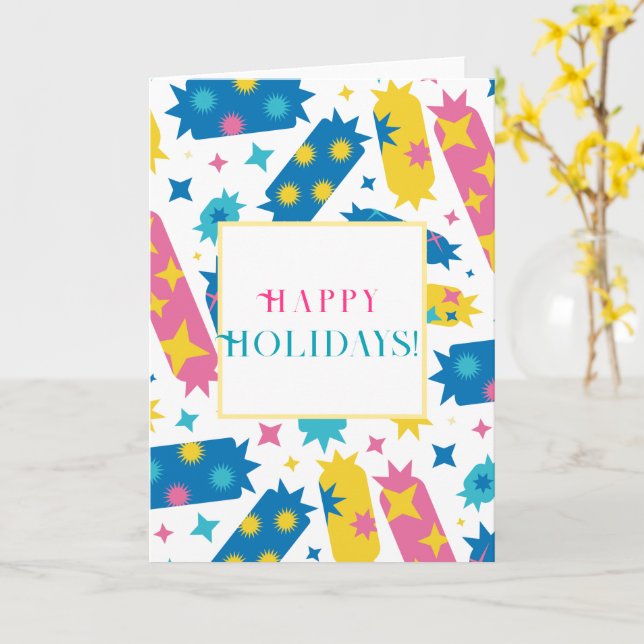 Tarjeta Dulces caramelos. (flor amarilla)