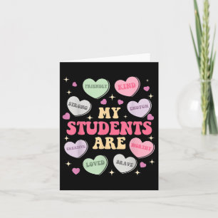 Tarjeta Dulces Corazones Lo Suficientemente Amigables Mis 