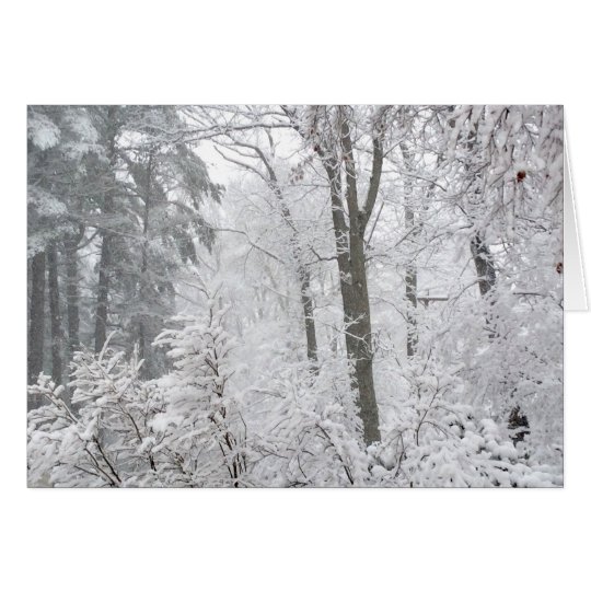 Tarjeta Dulces en nieve ---