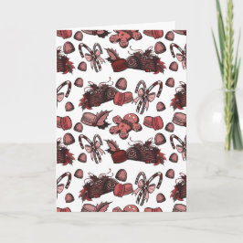Tarjeta Dulces Navideños- Menta (Sólido)