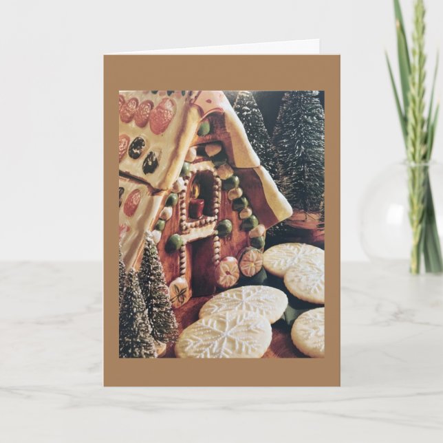 TARJETA *DULCES* PARA MI *DULCE* EN NAVIDADES CON AMOR (Anverso)