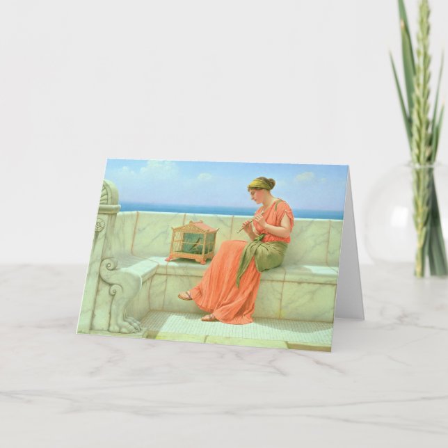 Tarjeta Dulces sonidos, 1918 (Anverso)