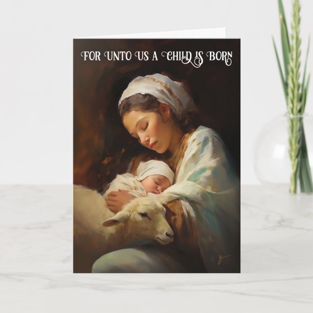 Tarjeta Dulces sueños en la carta de los Navidades bajos d (Anverso)