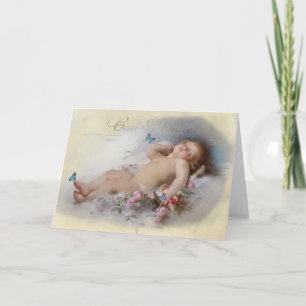 Tarjeta Dulces sueños, primer Día de la Madre,