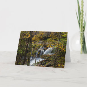 Tarjeta Dunloup Creek Falls Virginia Occidental