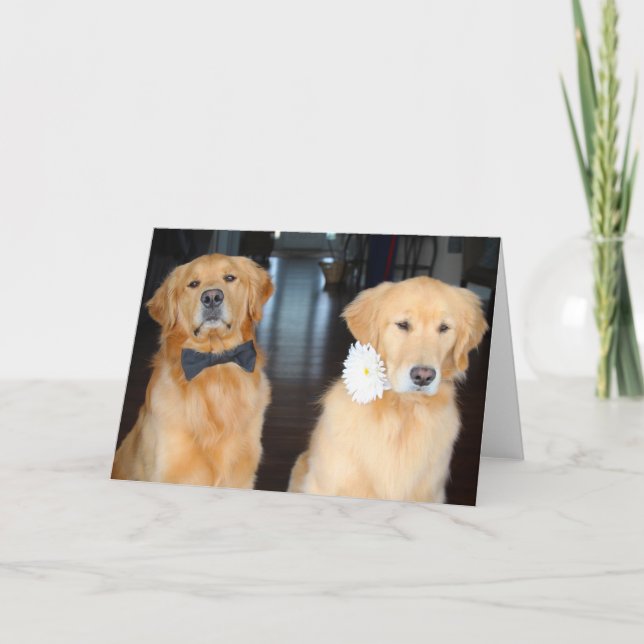 Tarjeta Dúo vestido (Anverso)