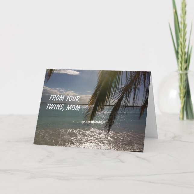 TARJETA DUPLICAR EL AMOR DE LOS GANOS EN EL CUMPLEAÑOS DE  (Anverso)