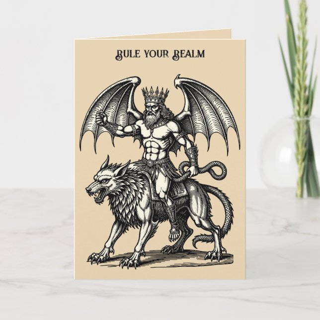 Tarjeta Duque de las Sombras Astaroth (Anverso)