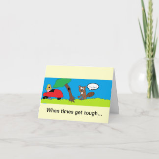Tarjeta dura del castor de las épocas