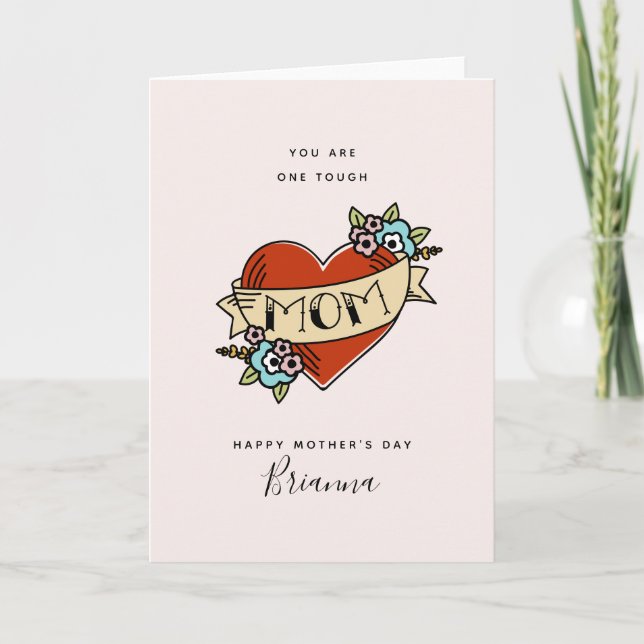 Tarjeta dura del día de la madre mami (Anverso)