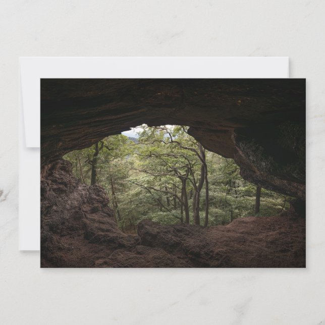 Tarjeta Durchblickkammer Pfälzerwald (Anverso)