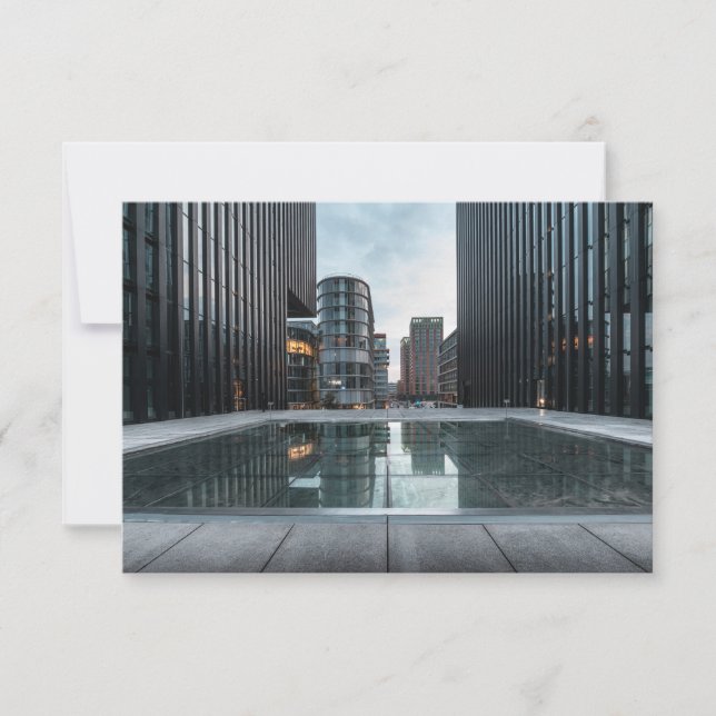 Tarjeta Dusseldorf Alemania (Anverso)