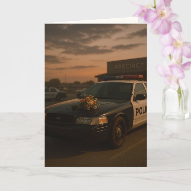 Tarjeta "Duty Done, Rest Earned" Sympathy (Orquídea)