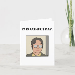 Tarjeta Dwight Shrute para el Día del Padre