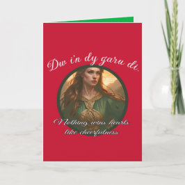 Tarjeta Dwynwen Nada gana corazones como la alegría Quot