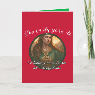 Tarjeta Dwynwen Nada gana corazones como la alegría Quot