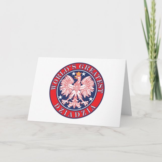 Tarjeta Dziadzia más grande del mundo (Anverso)