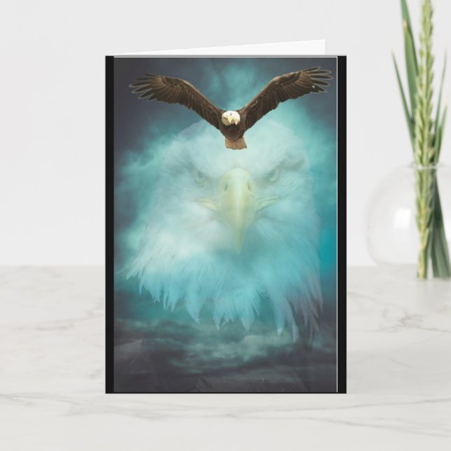 Tarjeta Eagle Happy Birday Son (Anverso)