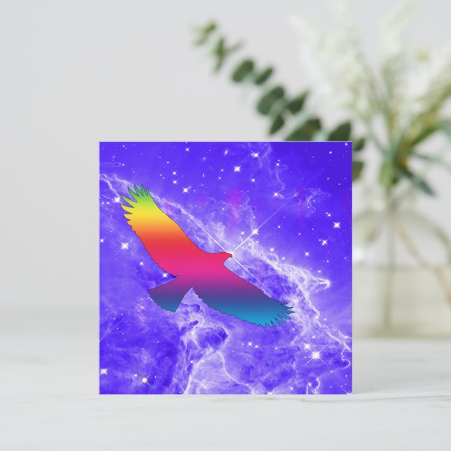 Tarjeta Eagle Star (Anverso de pie)
