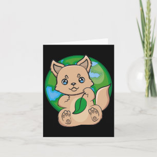 Tarjeta Earday Everyday Dingo Love World Earth Day Recyc