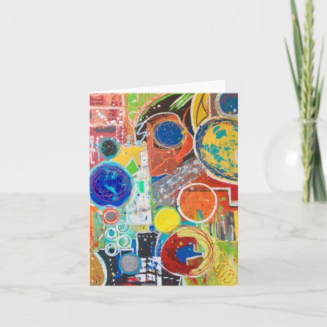 Tarjeta Earth 360 Blank Notecard (Anverso)