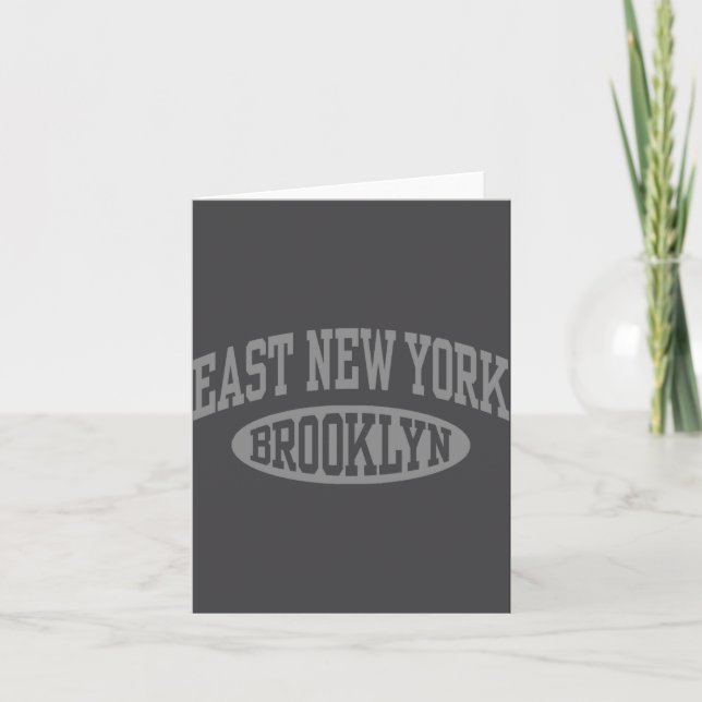 Tarjeta East New York Brooklyn  (Anverso)