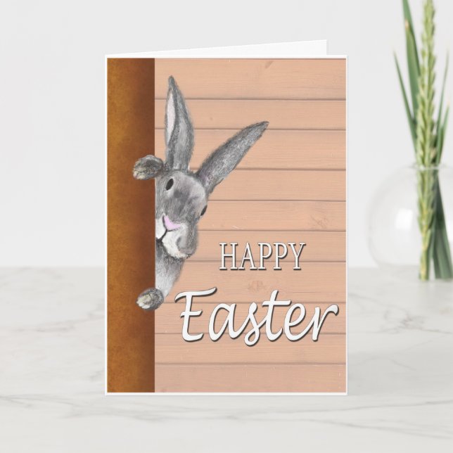 Tarjeta Easter bunny (Anverso)