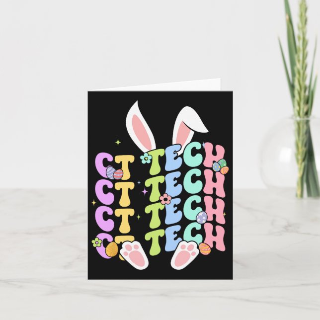 Tarjeta Easter Ct Tech Bungalow Ct Tech Easter Day Mujeres (Anverso)