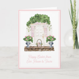 Tarjeta Easter Front Door