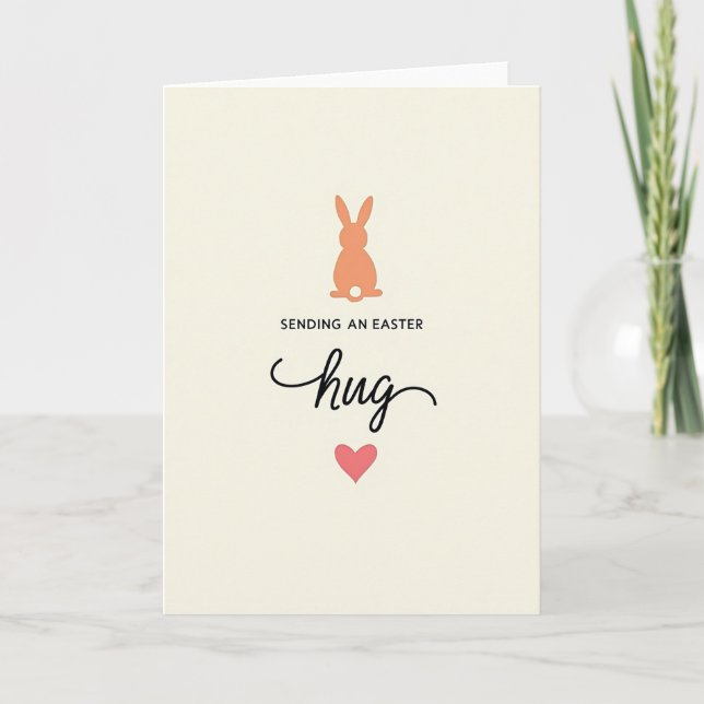Tarjeta Easter Hugs Season Card (Anverso)
