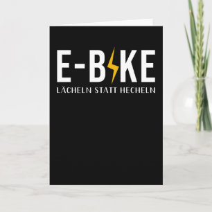 Tarjeta EBike Saying