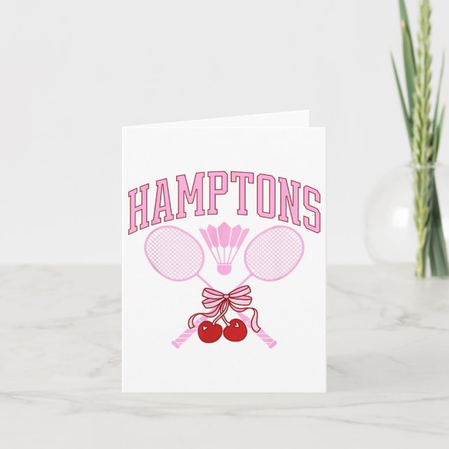 Tarjeta Ecg Heartbeat Badminton Player Shuttle Smas deport (Anverso)